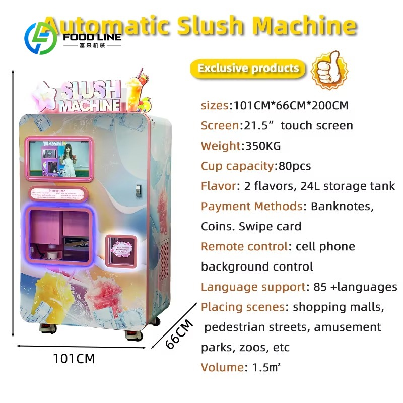 Customized Modern Smoothie Ven – Slushie Machine Vending Bewertung und Preis