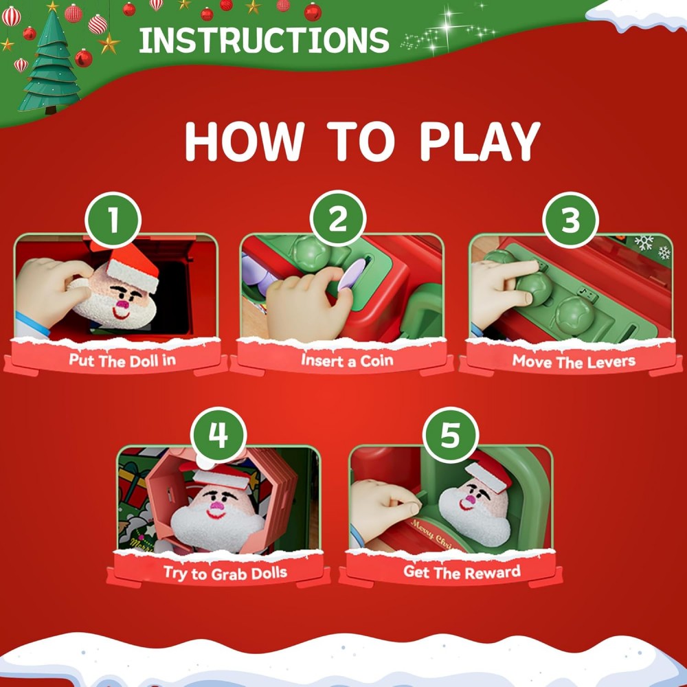 Christmas Claw Machine For Kid – Arcade Game Vending Machine Bewertung und Preis