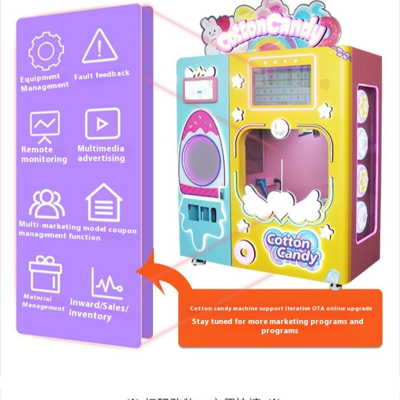 Fully Automatic Cotton Candy M – Candy Vending Machine Bewertung und Preis