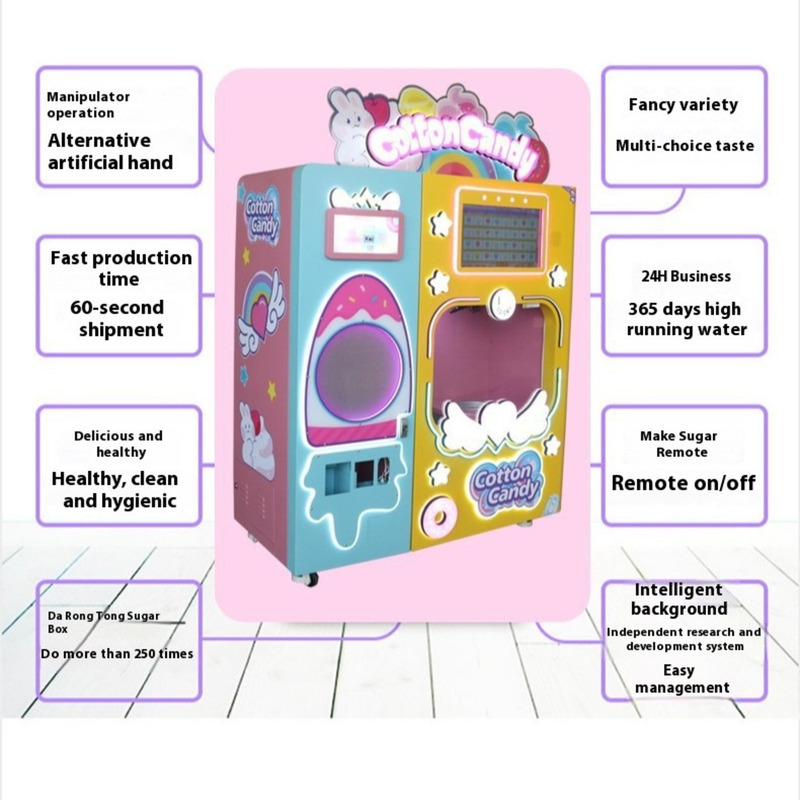 Fully Automatic Cotton Candy M – Candy Vending Machine Bewertung und Preis
