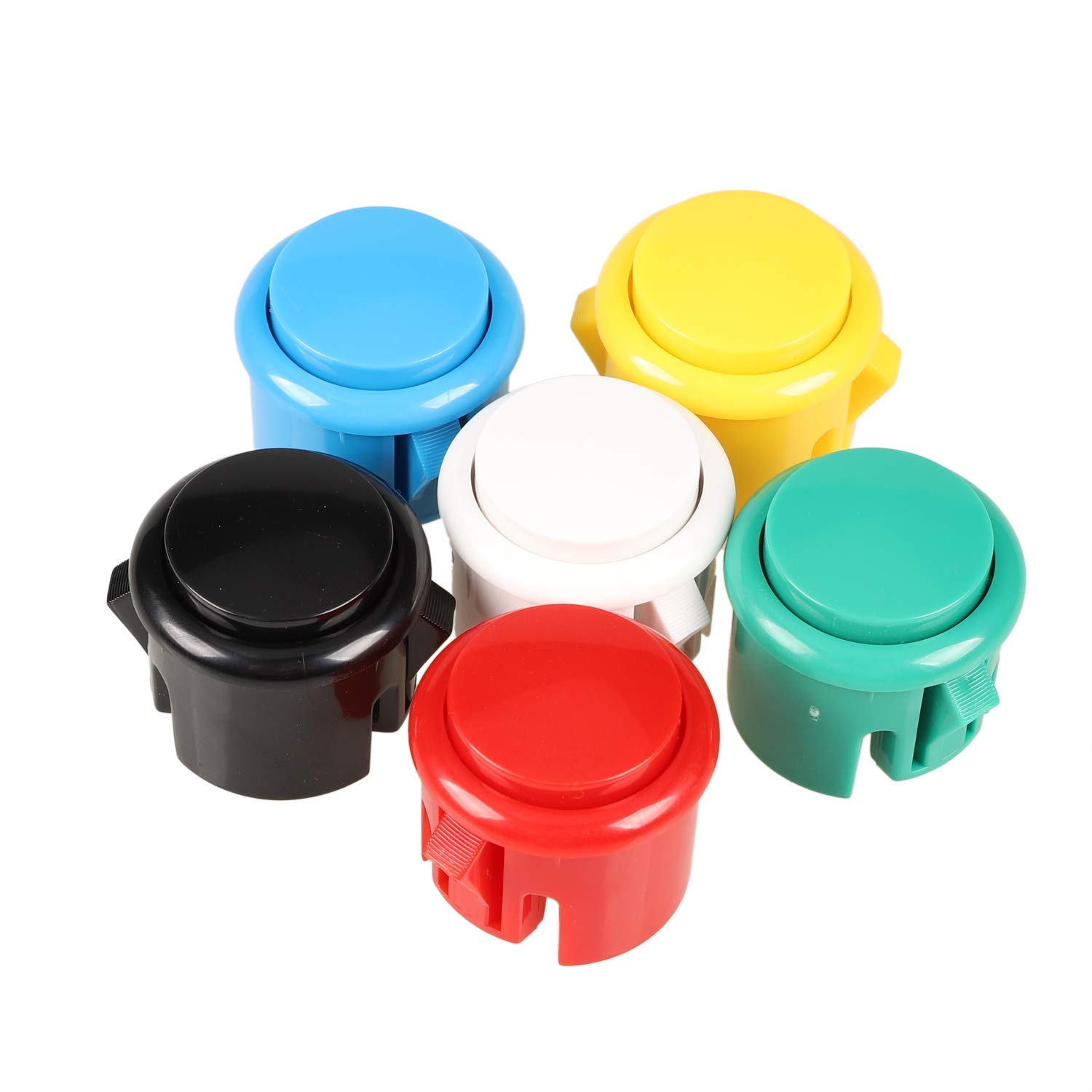 100 pcs Arcade buttons 30mm 24 – Joystick Arcade Parts Bewertung und Preis