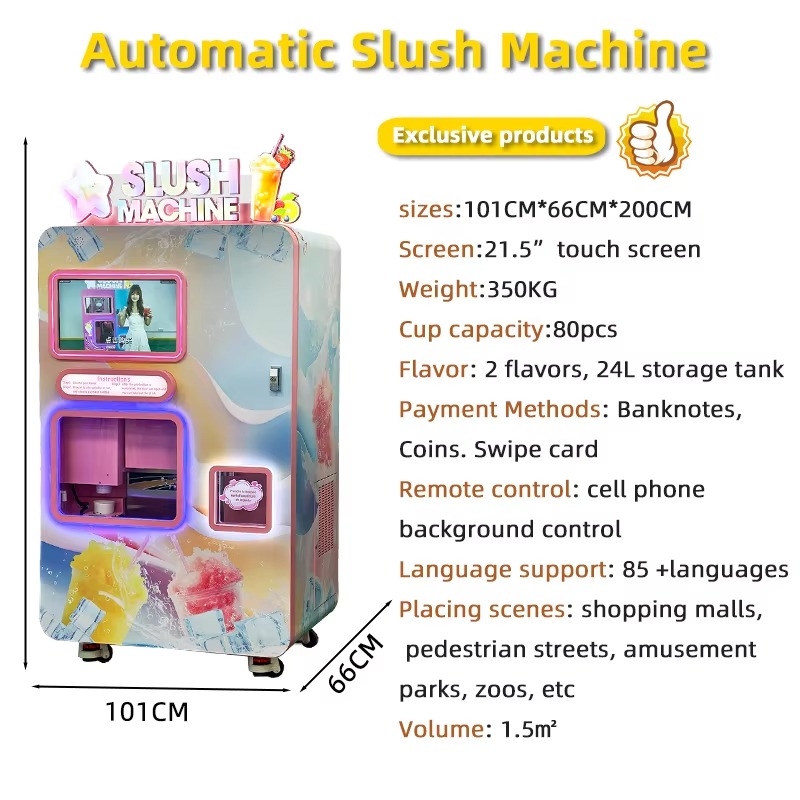 Adjustable Slushie Vending Mac – Slushie Machine Vending Bewertung und Preis