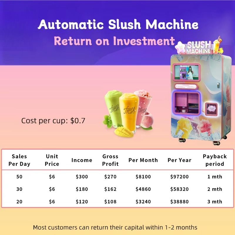Adjustable Slushie Vending Mac – Slushie Machine Vending Bewertung und Preis