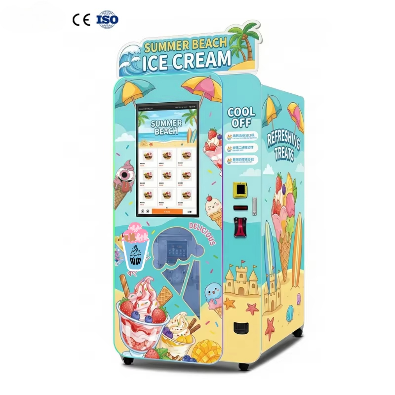 Ice Cream Vending Machine Auto – Commercial Vending Machine Bewertung und Preis
