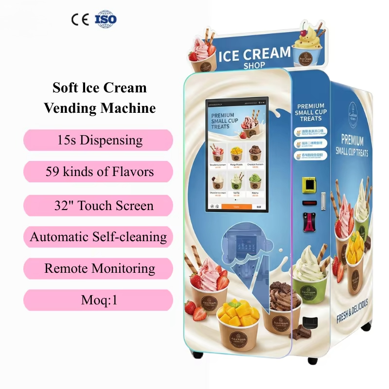 Ice Cream Vending Machine Auto – Commercial Vending Machine Bewertung und Preis