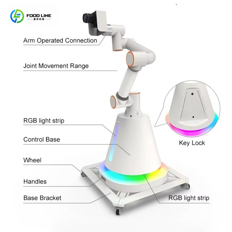 Customized 6 Axis Spin Robotic – Photo Booth Machine Bewertung und Preis