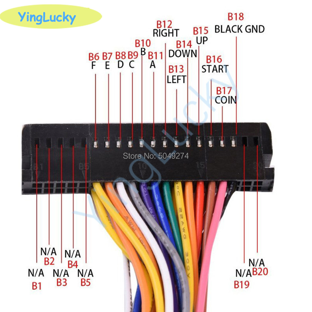 Arcade Cabinet 40-pin Wire Har – Arcade Game Jackpot Bewertung und Preis
