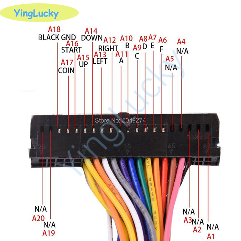 Arcade Cabinet 40-pin Wire Har – Arcade Game Jackpot Bewertung und Preis