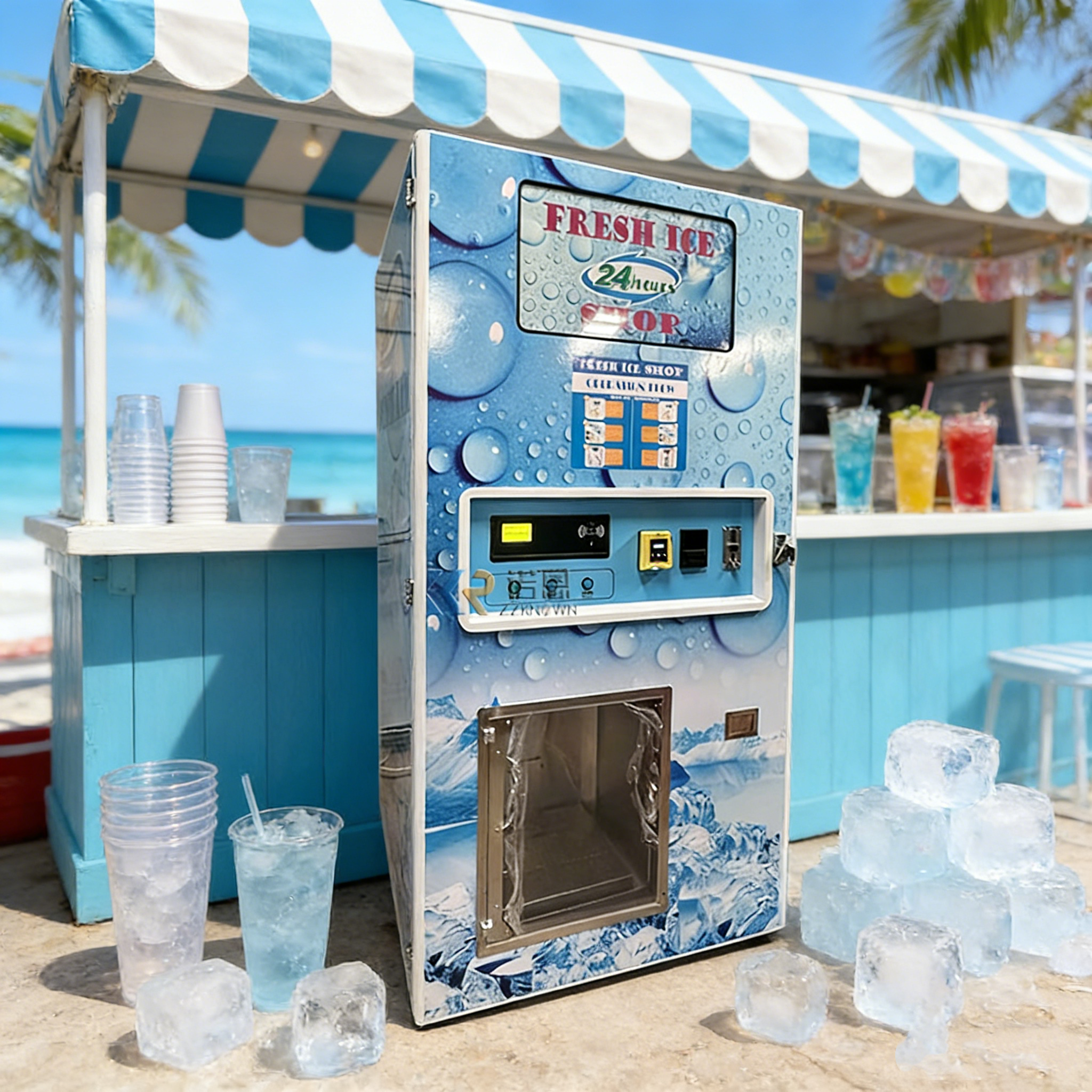 Customized Automatic Ice Vendi – Commercial Vending Machine Bewertung und Preis