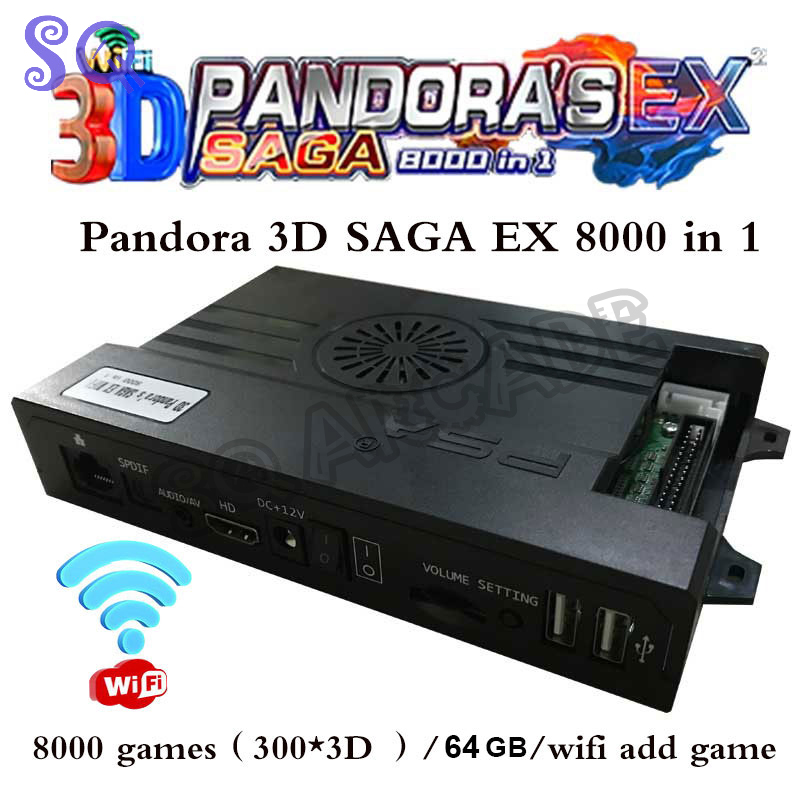 Arcade Pandora Saga Box EX2 80 – Arcade Game Jackpot Bewertung und Preis