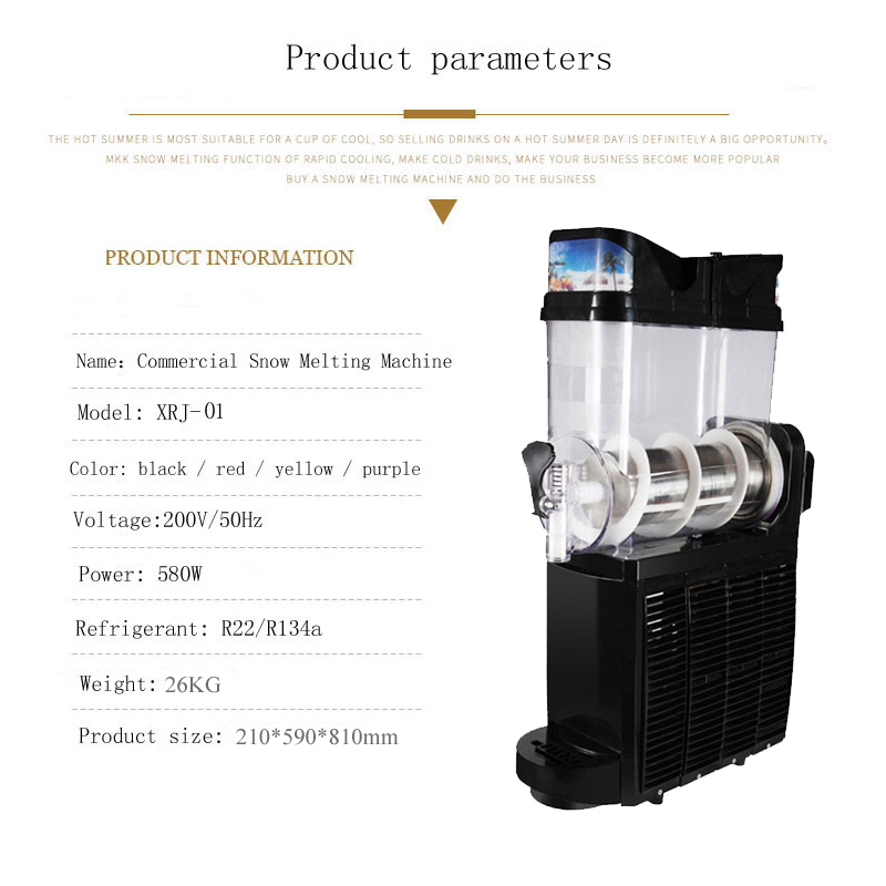 15L Commercial Slushie Machine – Slushie Machine Vending Bewertung und Preis