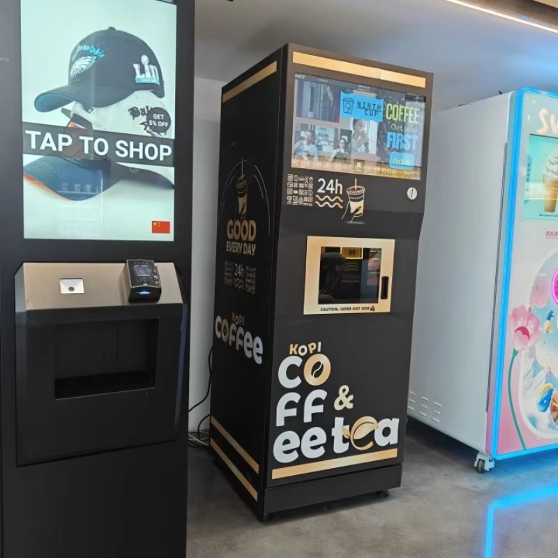 Fully Automatic Small Outdoor  – Vending Machine Qr Code Bewertung und Preis