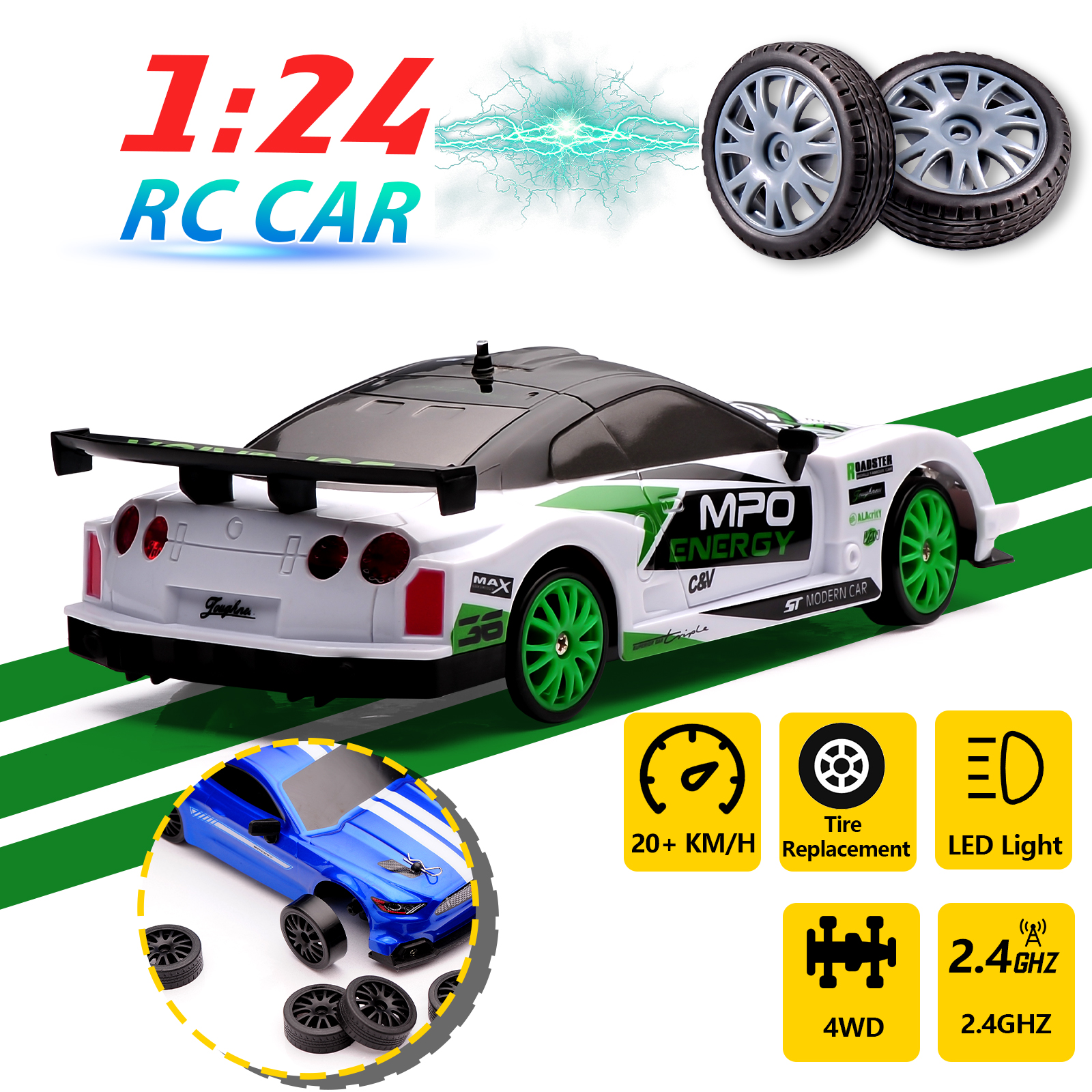 1:24 RC Drift Car 2.4G 4WD Hig – Racing Arcade Cabinet Bewertung und Preis