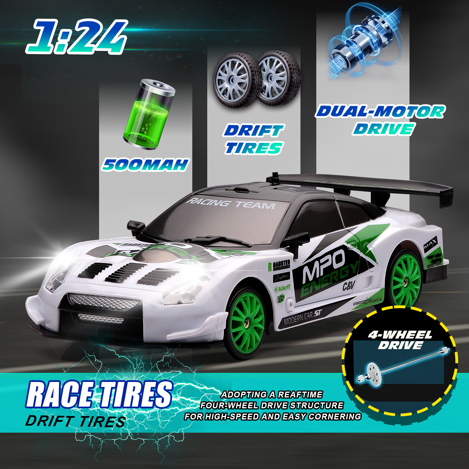 1:24 RC Drift Car 2.4G 4WD Hig – Racing Arcade Cabinet Bewertung und Preis