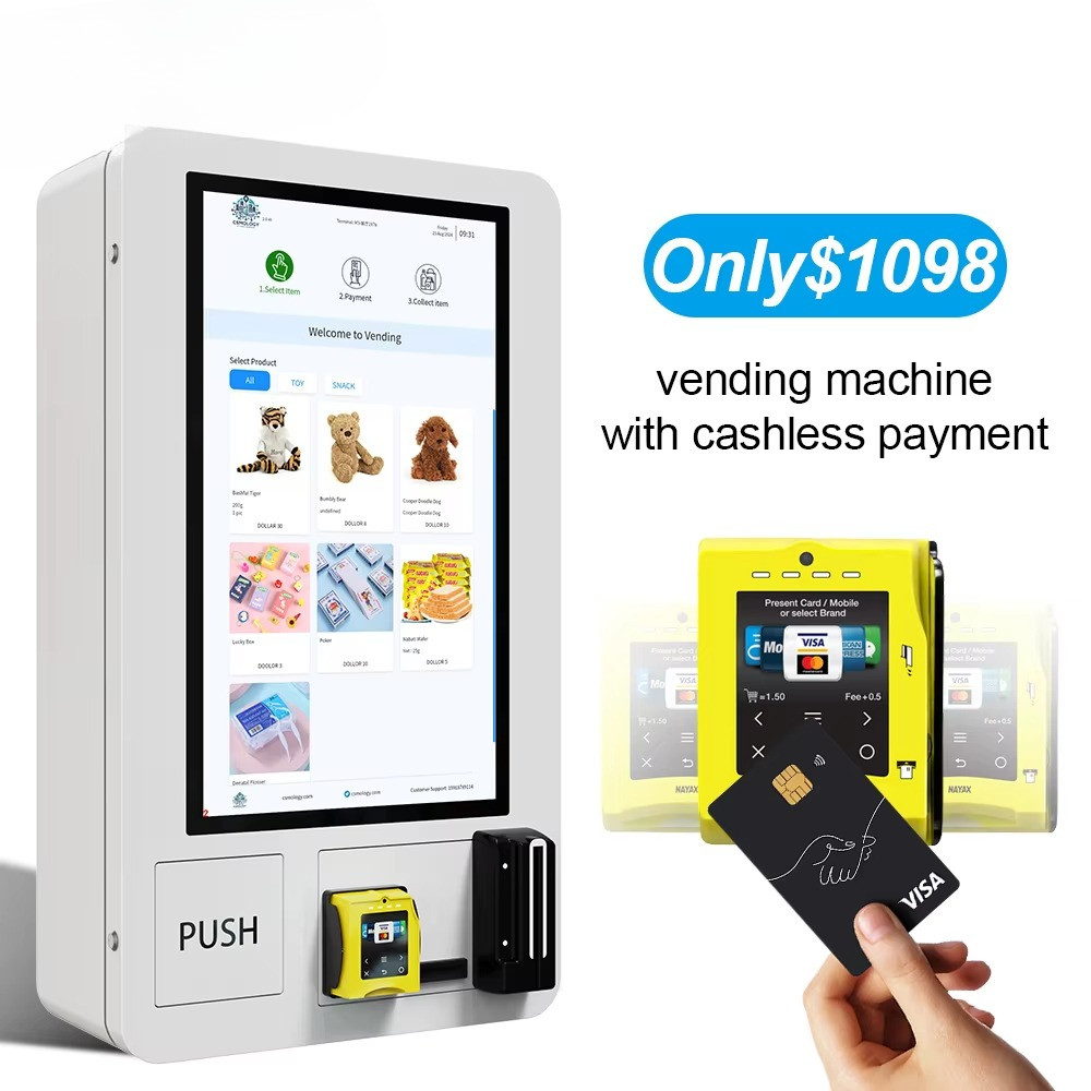 Small Metal Drinks Desktop Ven – Vending Machine Qr Code Bewertung und Preis