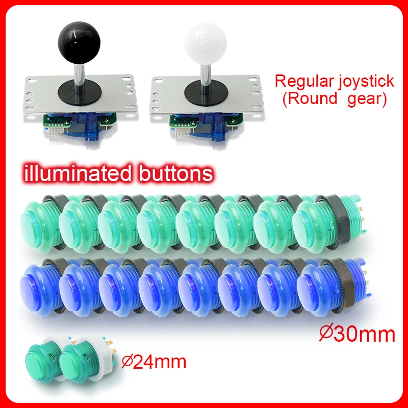 2025 with light 8 Way Adjustab – Joystick Arcade Parts Bewertung und Preis