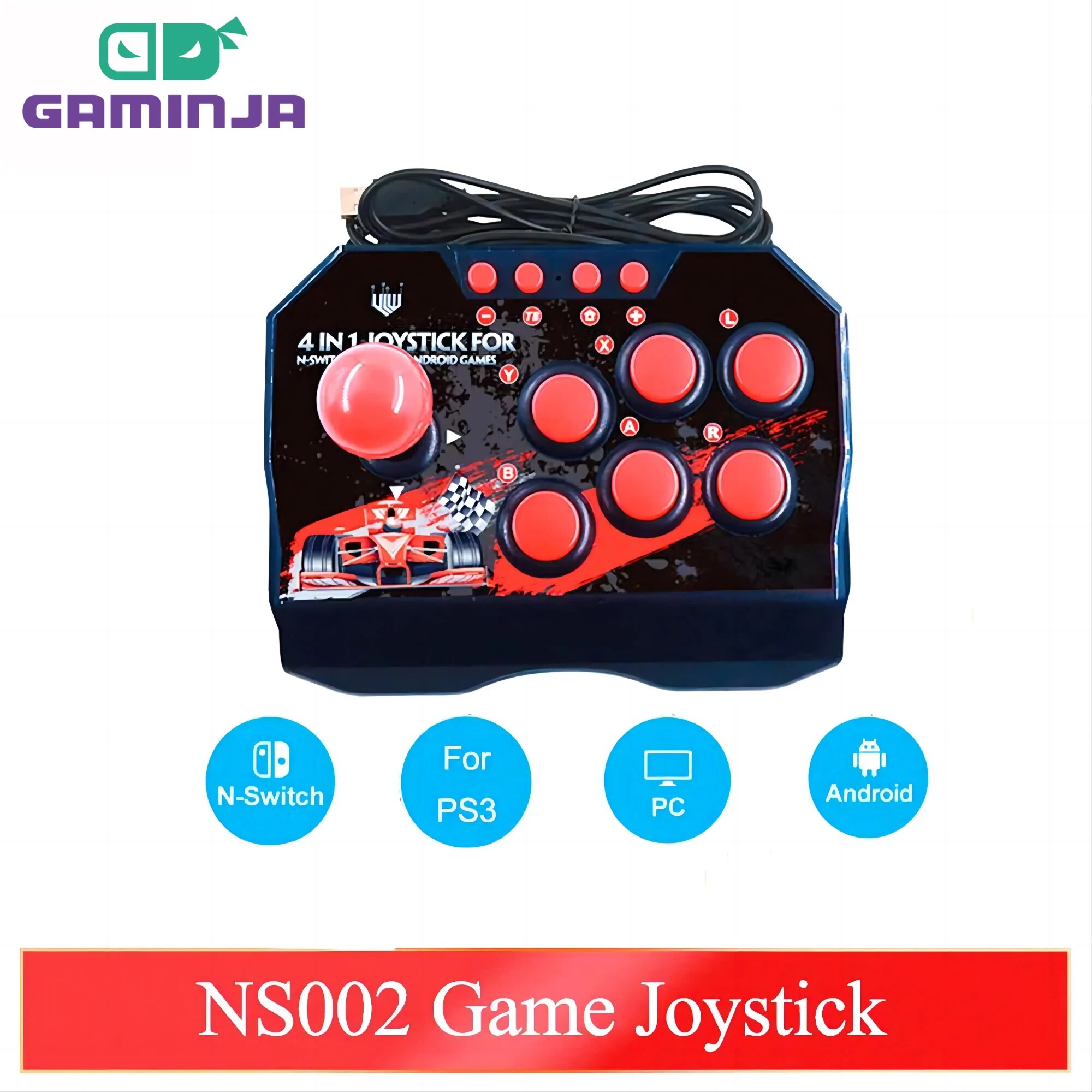GAMINJA NS002 4 In 1 Retro Arc – Arcade Game Jackpot Bewertung und Preis