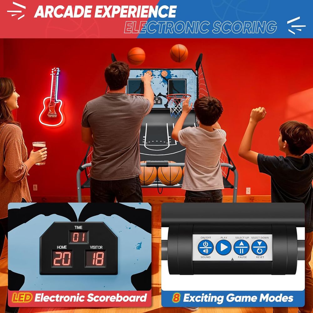 Indoor Basketball Arcade Game  – Arcade Games & Vending Llc Photos Bewertung und Preis