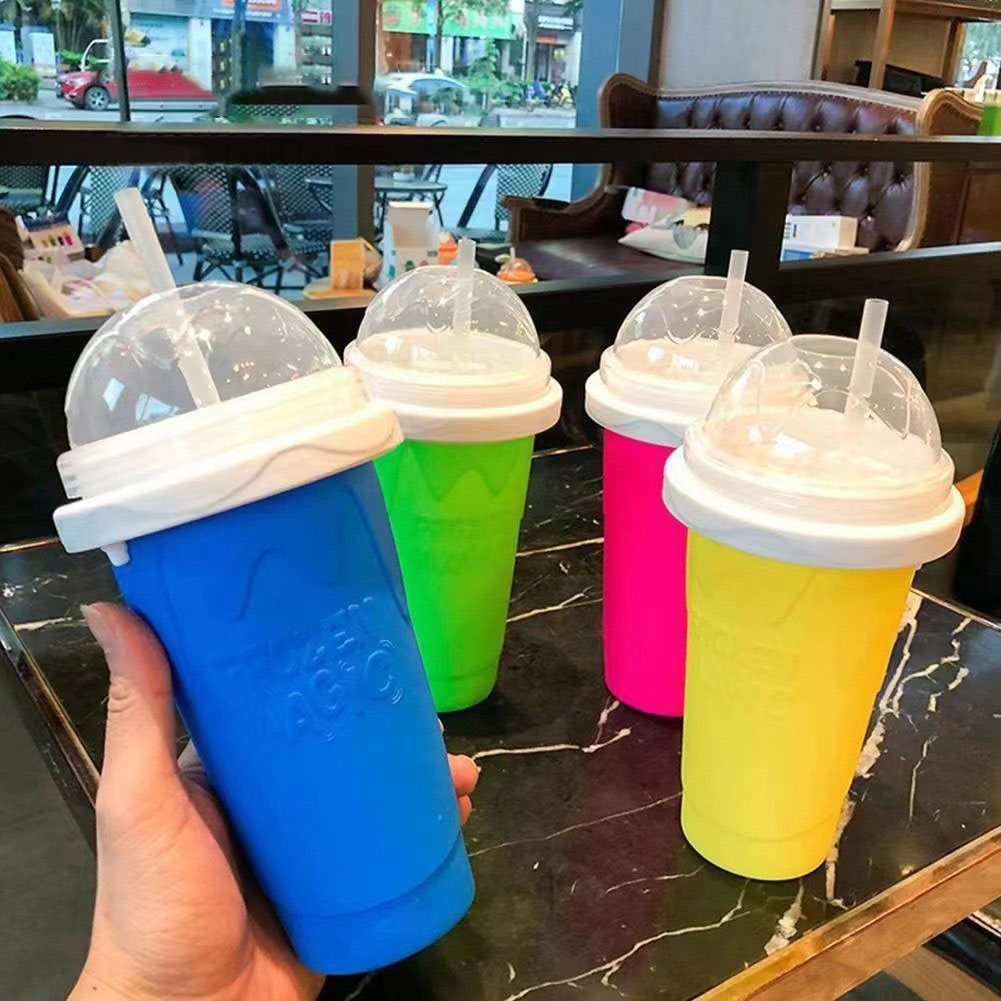 300ML Smoothies Squeeze Cup Qu – Slushie Machine Vending Bewertung und Preis