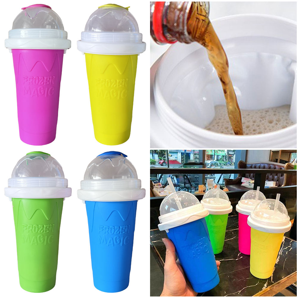 300ML Smoothies Squeeze Cup Qu – Slushie Machine Vending Bewertung und Preis