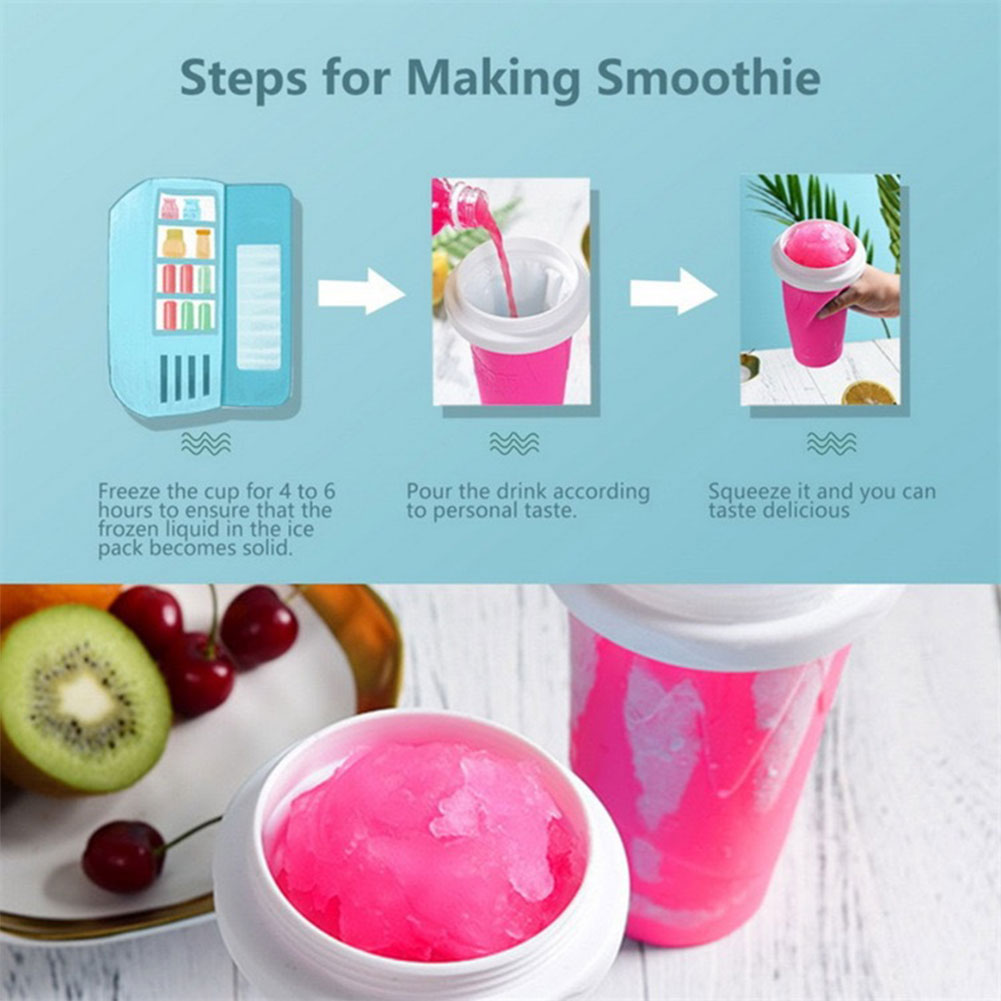 300ML Smoothies Squeeze Cup Qu – Slushie Machine Vending Bewertung und Preis