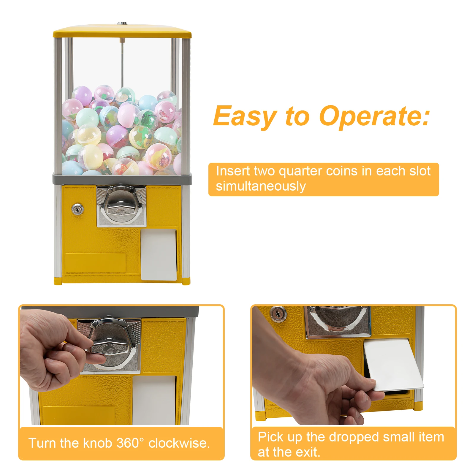 Vending Machine 3-5.5cm Capsul – Candy Vending Machine Bewertung und Preis