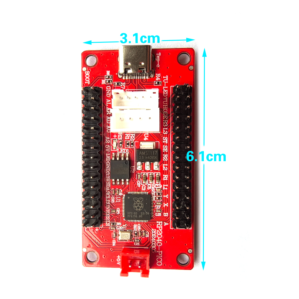 Raspberry Pi Pico Zero Delay U – Joystick Arcade Parts Bewertung und Preis