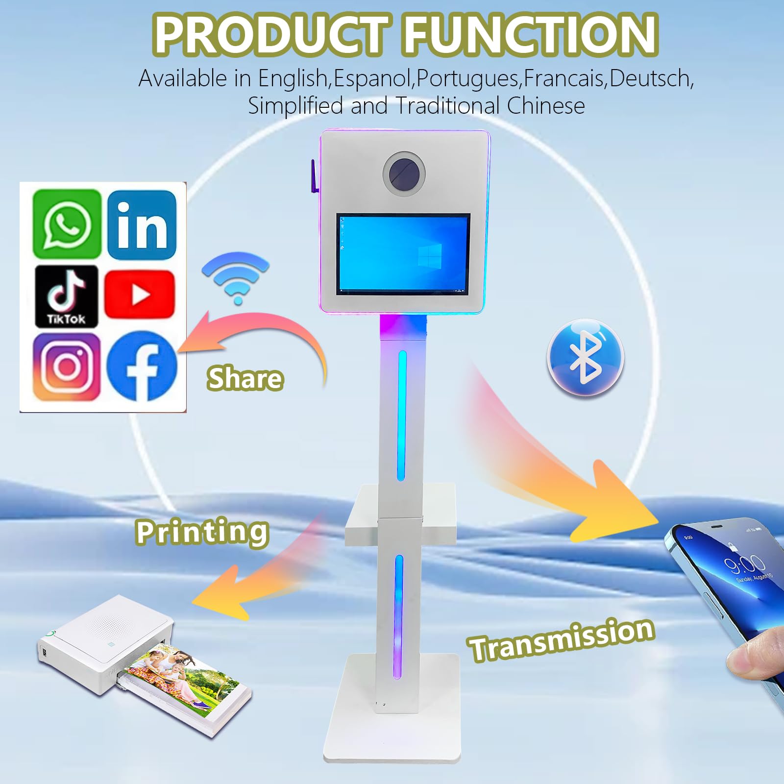 Portable standzone 15.6 Inch T – Photo Booth Machine Bewertung und Preis