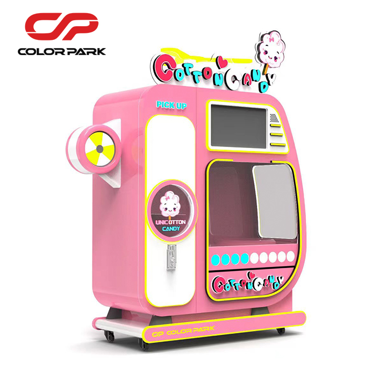Colorful Automatic Cotton Cand – Bill Acceptor Vending Bewertung und Preis