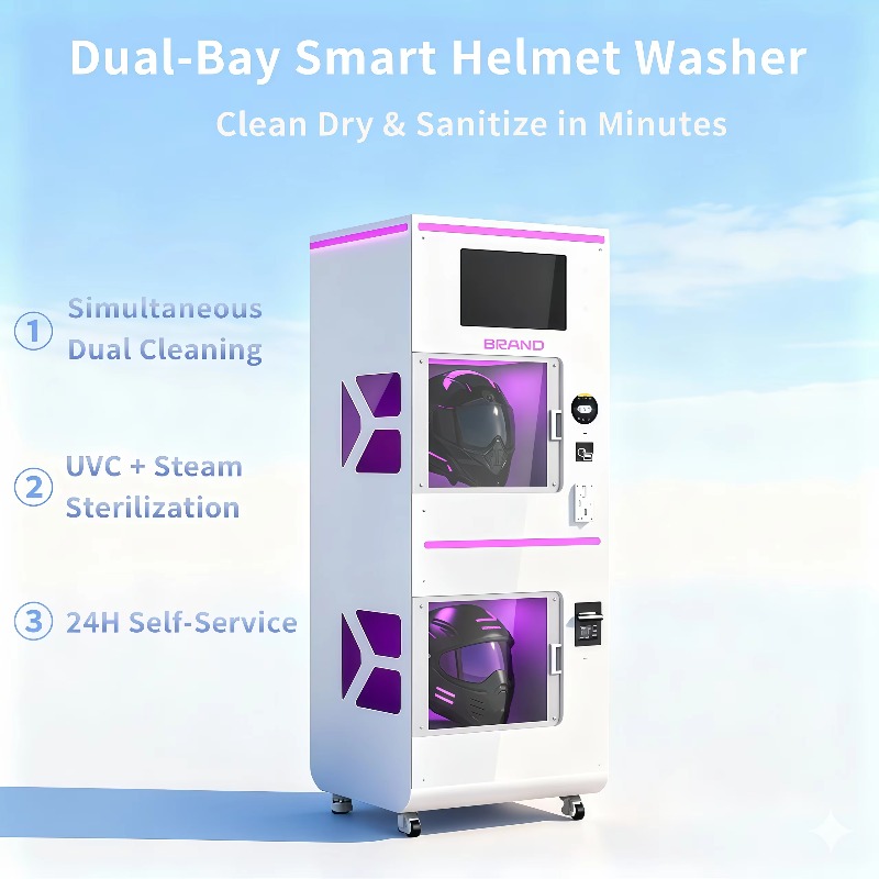 Custom Double Warehouse Helmet – Vending Machine Qr Code Bewertung und Preis