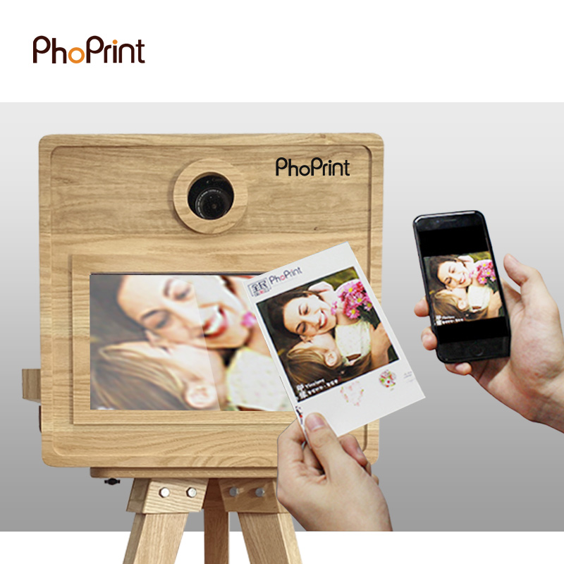 Phoprint Wood Photo Booth Vint – Photo Booth Machine Bewertung und Preis