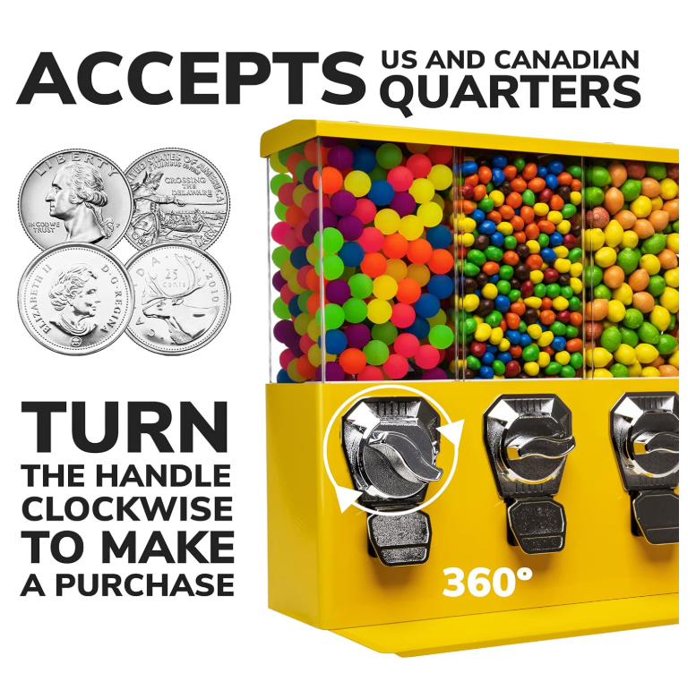 2025 Popular Deer Three-in-One – Candy Vending Machine Bewertung und Preis