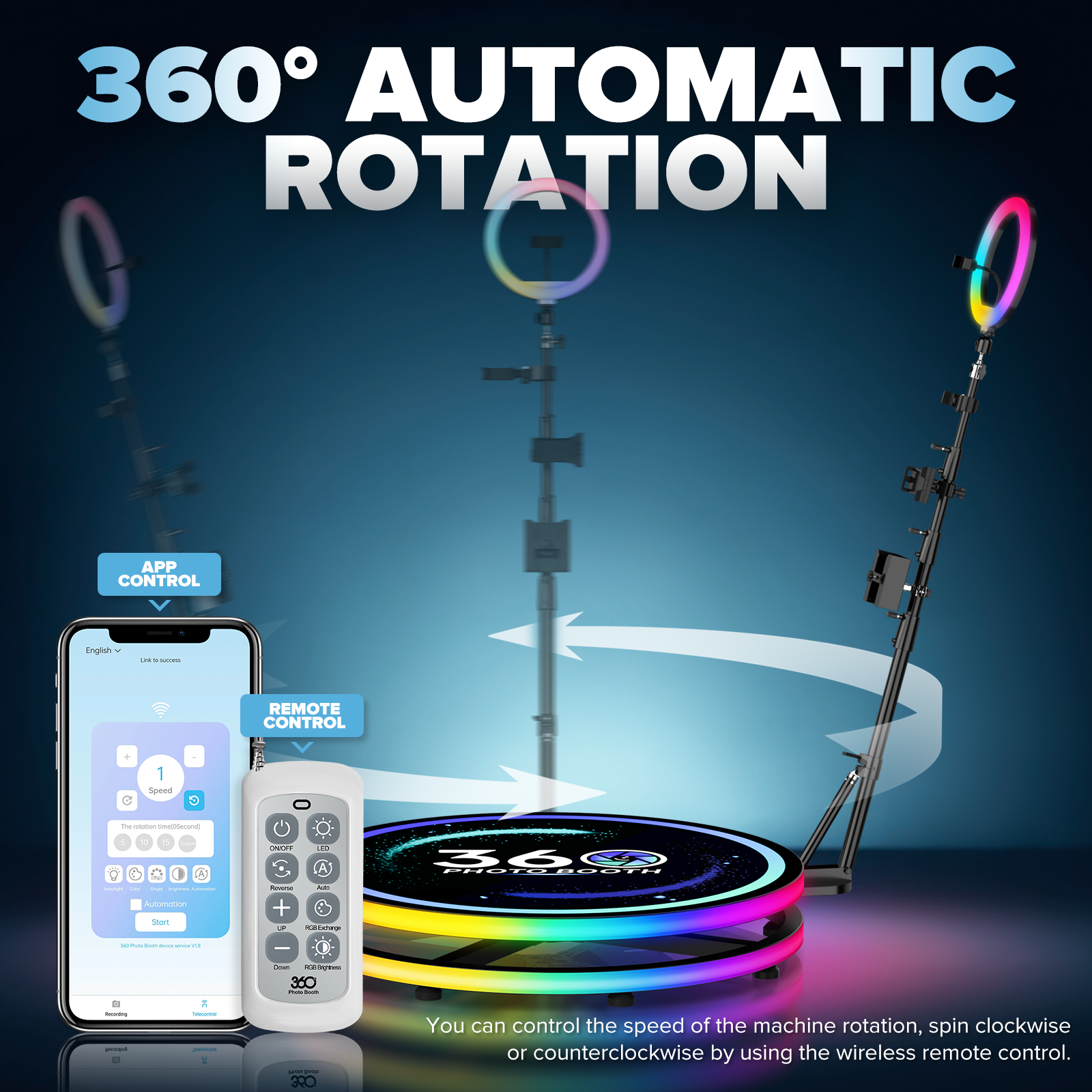 360 Rotating Photo Booth Ring  – Photo Booth Machine Bewertung und Preis