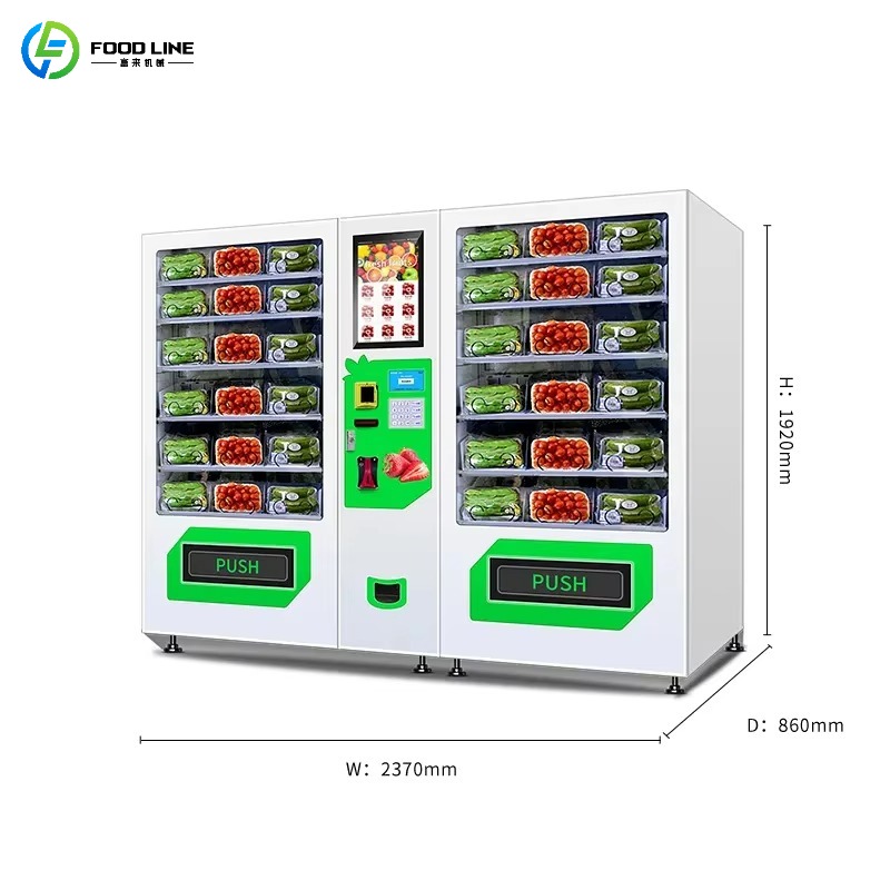 Fresh Food ,Sandwitch, Fruits, – Vending Machine Qr Code Bewertung und Preis
