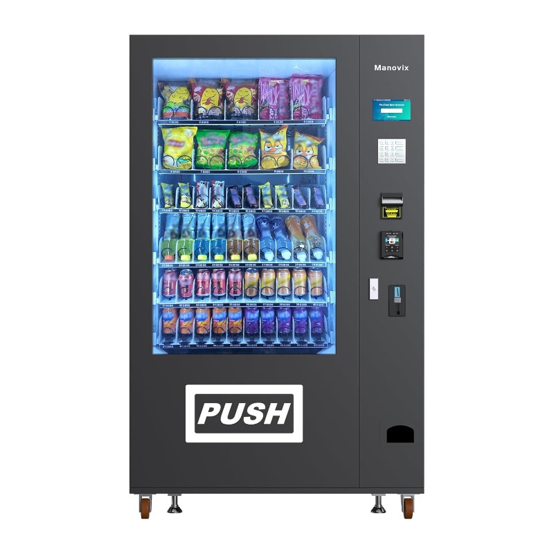 Customized Large 60 Slots Snac – Bill Acceptor Vending Bewertung und Preis